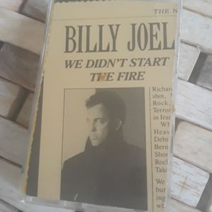Billy Joel We Didn't Start the Fire vintage casset